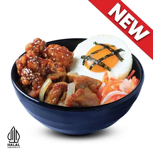 Super Bowl Chicken Curryaki + Karaage Umakara