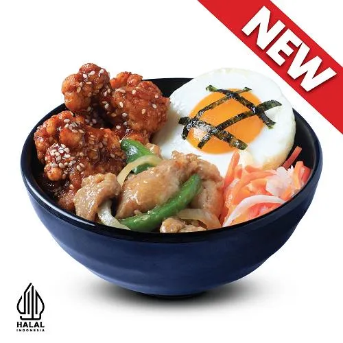 Super Bowl Chicken Yakiniku + Karaage Umakara