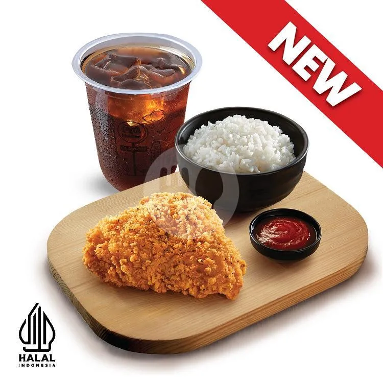 Paket HokBen Fried Chicken 1 pc